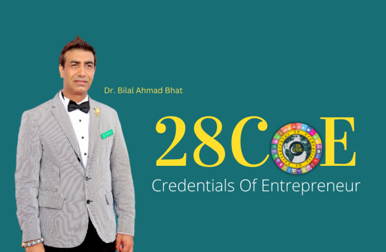 Revolutionizing Entrepreneurship: Dr. Bilal Ahmad Bhat Unveils 28COE’s Nationwide Impact Events!