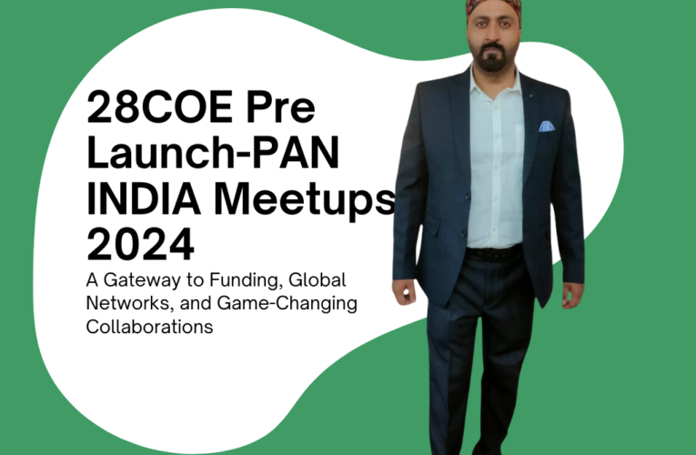28COE Pre Launch-PAN INDIA Meetups 2024: A Gateway to Funding, Global Networks, and Game-Changing Collaborations