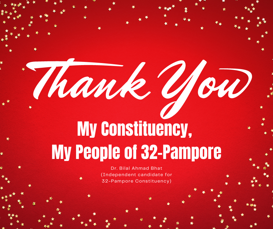 My Constituency, My People of 32-Pampore