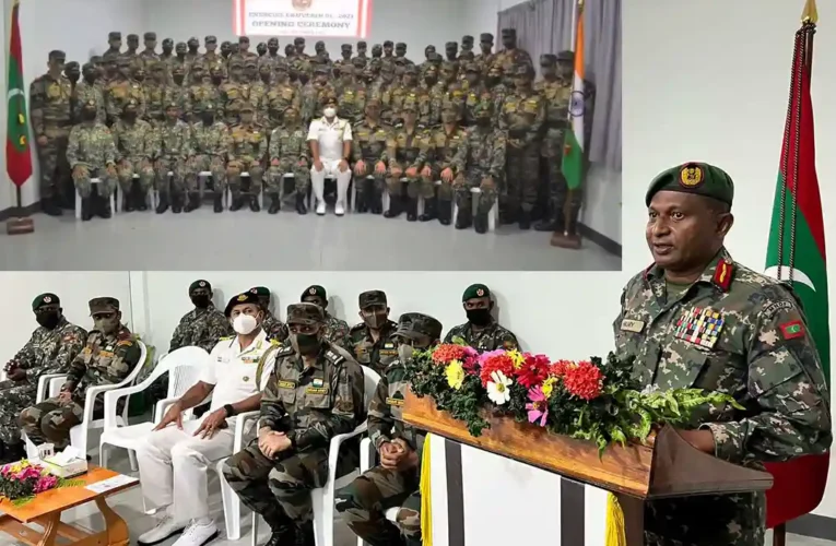 India-Maldives Joint Military Exercise ‘Ekuverin’ Kicks Off with a Focus on Security and Cooperation