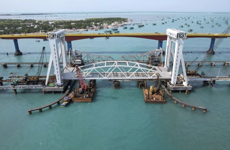 India’s First Vertical Lift Sea Bridge Set to Open in Rameswaram: A Historic Day of Pride and Progress