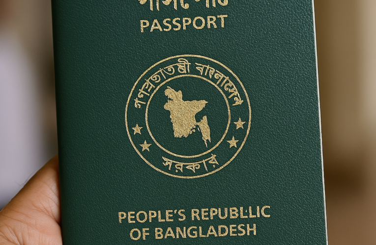 Bangladesh Reinstates ‘Except Israel’ on Passports Amid Deepening Outrage Over Gaza Crisis