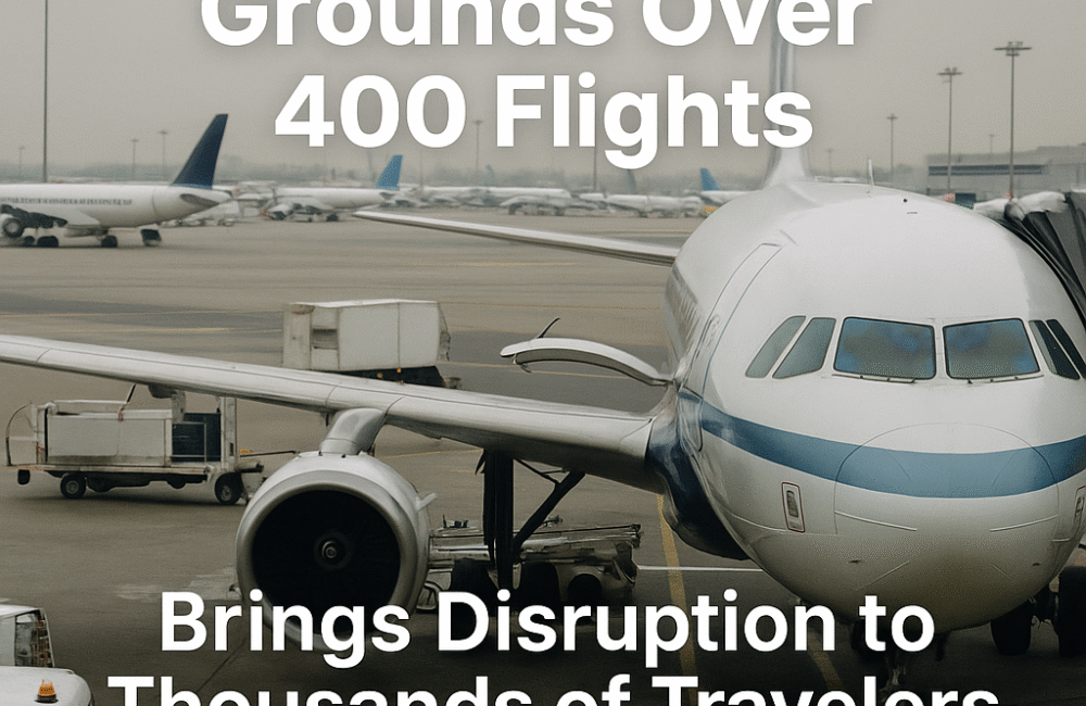 Operation Sindoor Grounds Over 400 Flights, Brings Disruption to Thousands of Travelers