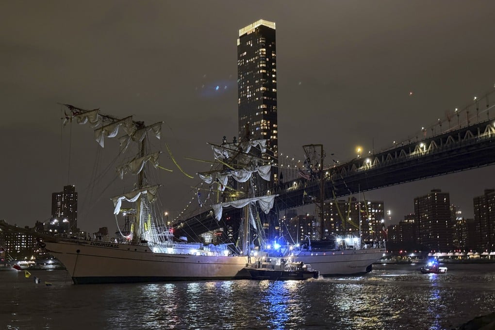 Tragedy on the East River: Mexican Navy Tall Ship Strikes Brooklyn Bridge, Leaving 2 Dead
