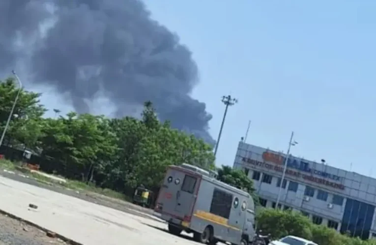 Tragedy in Ahmedabad: Air India Flight Bound for London Crashes, Emergency Response Underway