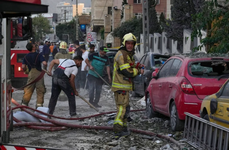 Tensions Soar as Iran Launches Over 100 Drones at Israel, Israel Responds with Airstrikes