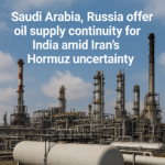 India Finds Stability in Oil Supply as Saudi Arabia, Russia Step In Amid Strait of Hormuz Uncertainty