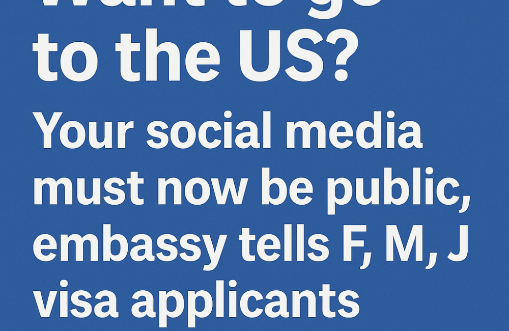 Planning to Study or Work in the US You’ll Now Need to Make Your Social Media Public
