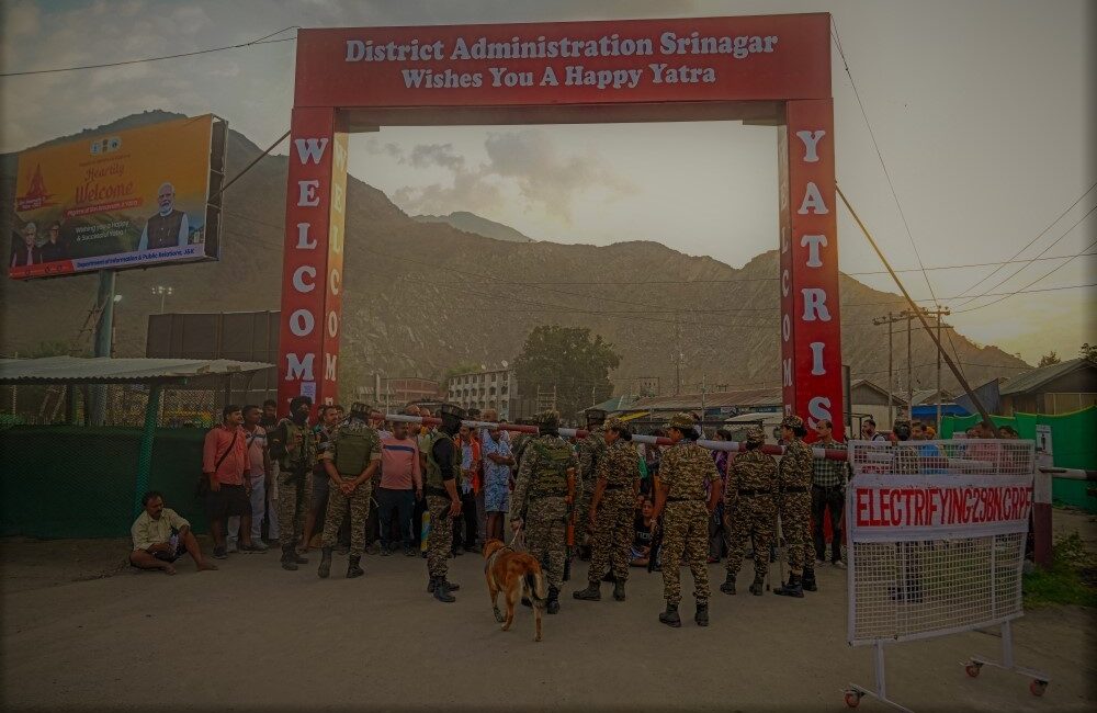 Pilgrimage of Faith Amidst Tension: Hindus Begin Sacred Journey in Kashmir Under Tight Security
