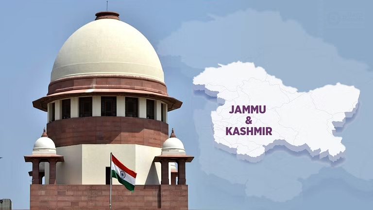 Supreme Court Sets October 10 for Hearing on J&K Statehood Plea Declines Urgency