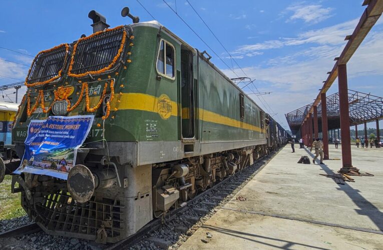 First-Ever Freight Train Reaches Kashmir: A New Chapter in Connectivity and Prosperity