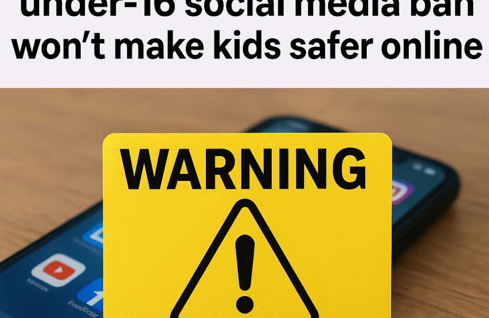 YouTube Warns: Australia’s Under-16 Social Media Ban May Not Make Kids Safer Online