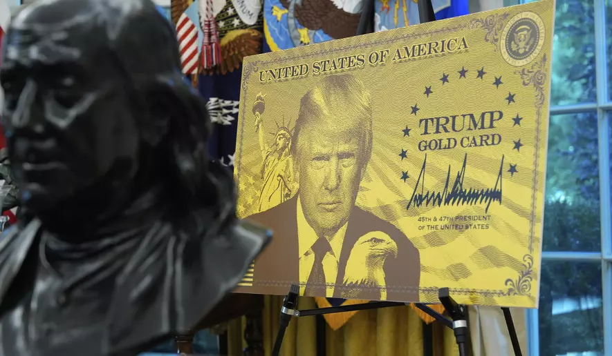 Trump Unveils High-Priced “Gold Card” Visa Program Promising Faster U.S. Residency for Global Investors