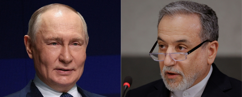 Putin meets Araghchi in Moscow as US–Iran peace efforts hang in uncertainty