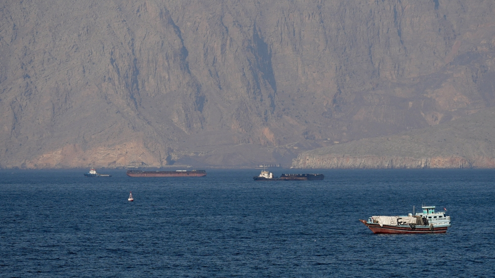 iran warns us to stay out of hormuz as trump pushes ship escort plan