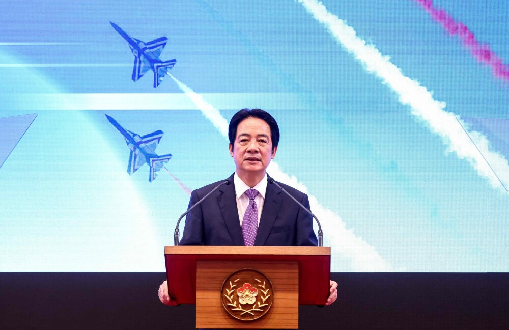Taiwan says its future cannot be decided by foreign powers amid rising tensions with china
