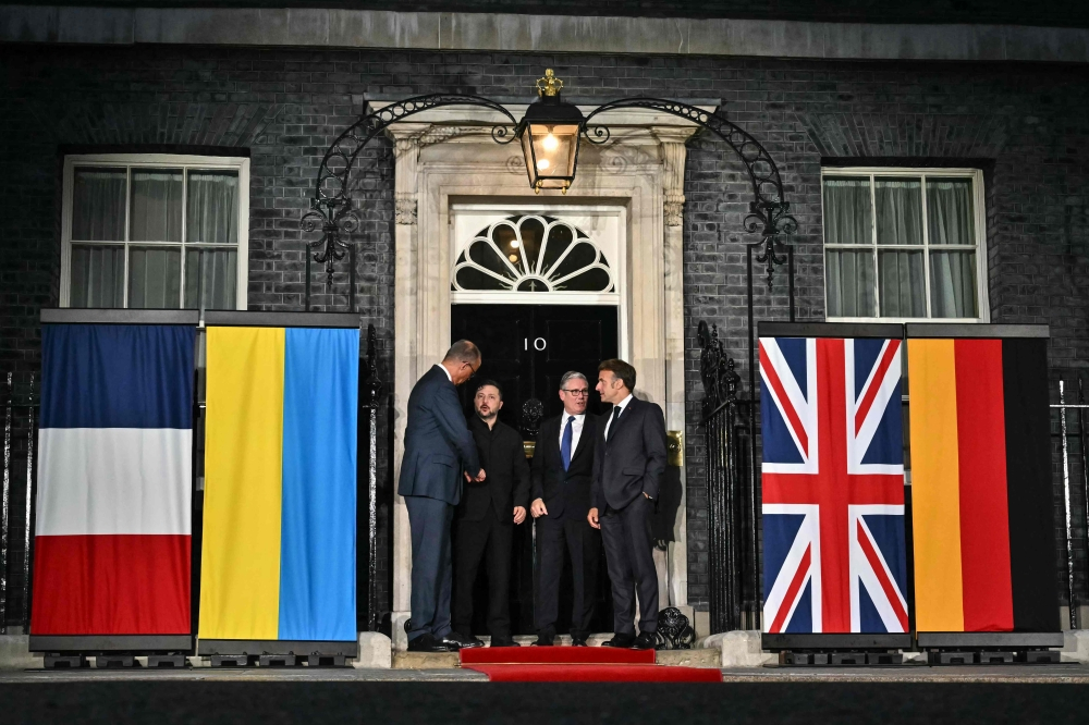 Zelensky Meets European Allies in the UK as Russian Strike Damages Nuclear Facility Near Chernobyl