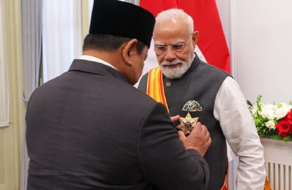 PM Modi receives Indonesia’s highest civilian honour Bintang Adipurna in a landmark moment for India Indonesia ties