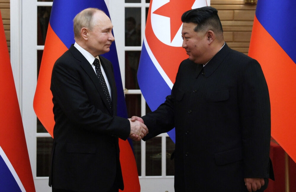 Russia seeks more North Korean military support as Zelensky warns of wider Asian security risks