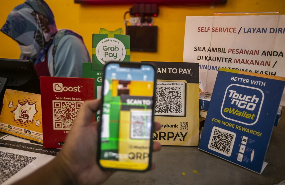 E-wallets are no longer just for the young Malaysians of all ages are going cashless