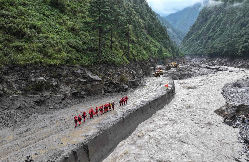 Fresh flood fears grip Nepal as authorities warn of another dam burst in Tibet