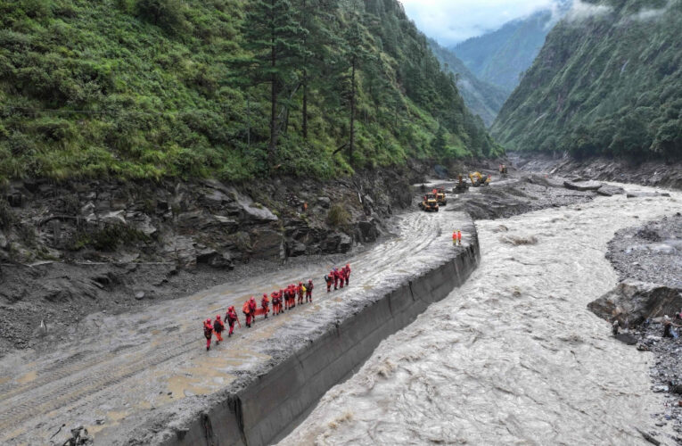 Fresh flood fears grip Nepal as authorities warn of another dam burst in Tibet