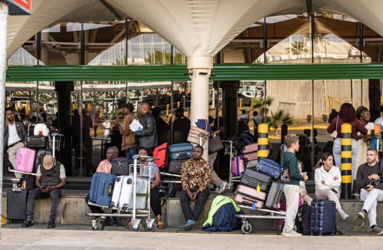Kenya airport strike leaves hundreds of passengers stranded overnight as flight disruptions continue