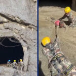 Nepali army drills into hydropower tunnel as rescue teams race to reach more than 100 trapped workers