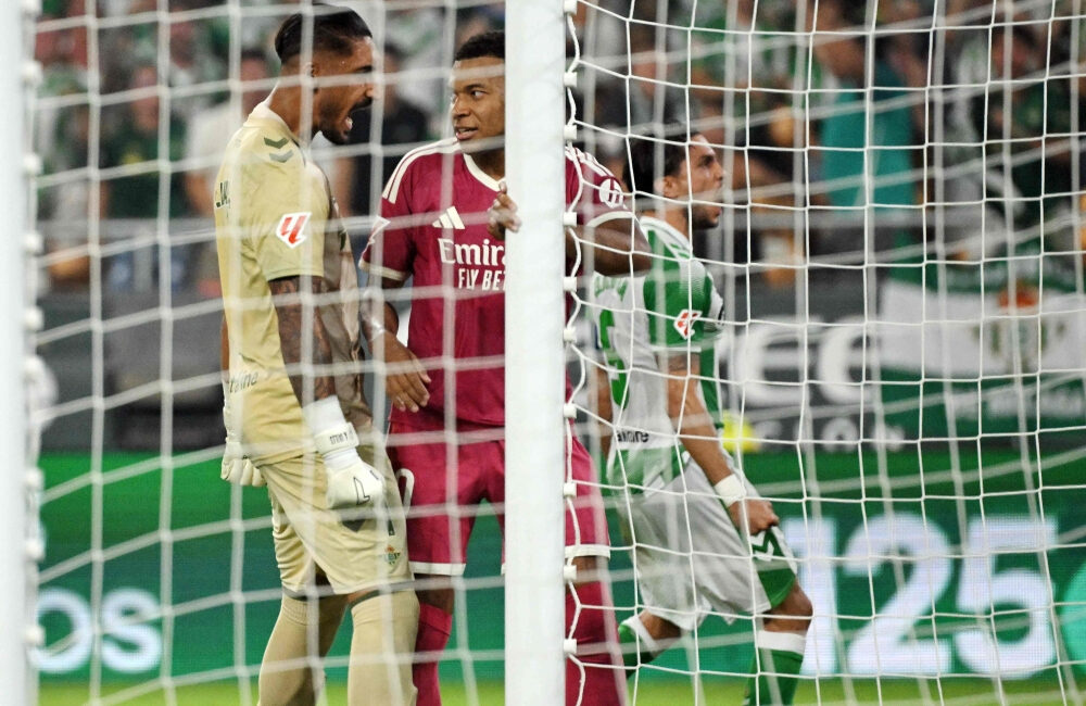 Mbappe’s penalty miss hands Real Madrid first defeat under Mourinho