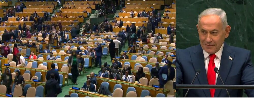 Netanyahu Faces Mass Walkout at UN as Gaza War and Abbas’ Video Address Dominate Debate