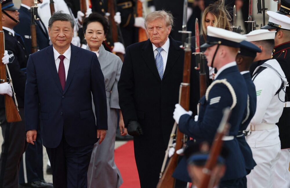 Trump Welcomes Xi With Red-Carpet Ceremony as US-China Talks Focus on Trade, AI and Iran