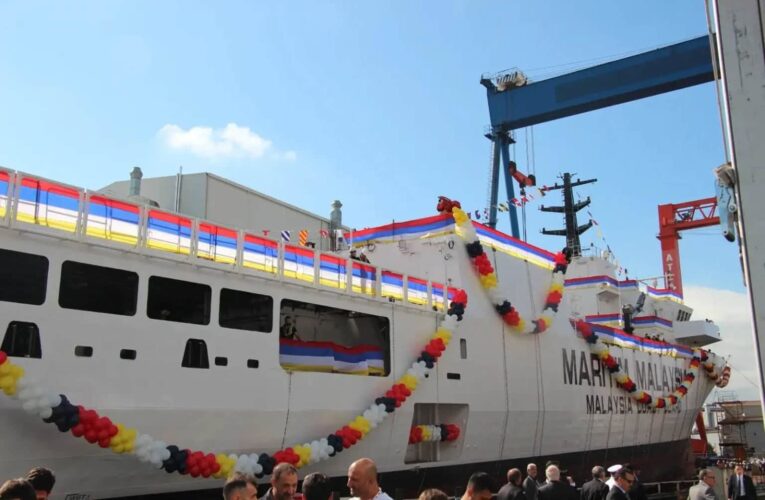 Malaysia’s largest MMEA vessel launched in Türkiye, set to sail home in January