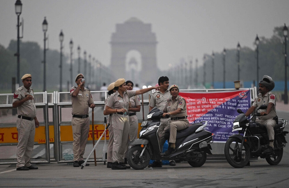India deploys police, restricts transport ahead of major protest demanding election chief resign