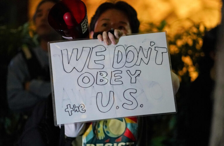 Okinawa is not your amusement park: Protesters rally over US military violence in Tokyo