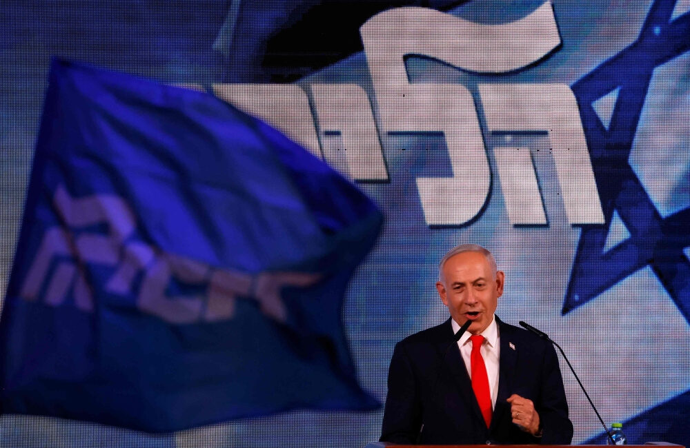 Netanyahu leads Israel election but falls short of majority as coalition talks loom