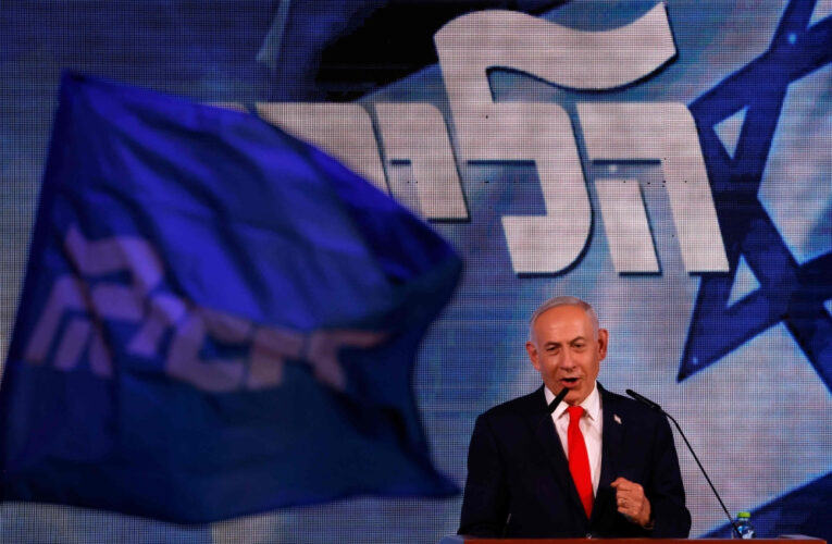 Netanyahu leads Israel election but falls short of majority as coalition talks loom
